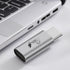 Generic 2.5x1.5cm USB Data Blocker, Aluminum Alloy Anti Juice Jacking Adapter Type-C to Type-C USB Protector Charging