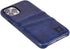 Dockem Wallet Case for iPhone 11 Pro: Metal Plate for Magnetic Mounting & 2 Credit Card Slots, Navy Blue