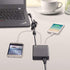 Universal Laptop Charger 90W Slim AC Adapter - Power Supply Cord with Dual USB Ports for Most Notebooks
