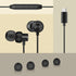 PALOVUE USB Type C Earbuds with Mic & Volume Control for Google Pixel, Samsung, OnePlus, Huawei, Sony, MacBook - Black