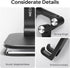 Mechrig 4-11" Foldable Phone Stand for Desk - Adjustable Height & Angle Cell Phone Holder, Portable Tablet Stand