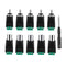 RCA to Speaker Wire Adapter, 10Pcs RCA to AV Screw Terminal Connector, Solderless Converter for Audio/Video