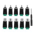 RCA to Speaker Wire Adapter, 10Pcs RCA to AV Screw Terminal Connector, Solderless Converter for Audio/Video