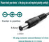 YOOFONE 12V 1A 100-240V 12V 1Amp 12V 5.5x2.5mm Power Supply AC Adapter to Power Adapter Converter DC Power Cord