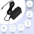 15V 2A Power Adapter 15Volt AC Adapters Charger 15V DC Regulated Switching Power Supply with 8 Interchangeable DC Plug for 15V 2000mA 1500mA 1000mA 900mA 850mA 800mA 700mA 600mA 500mA Electronics