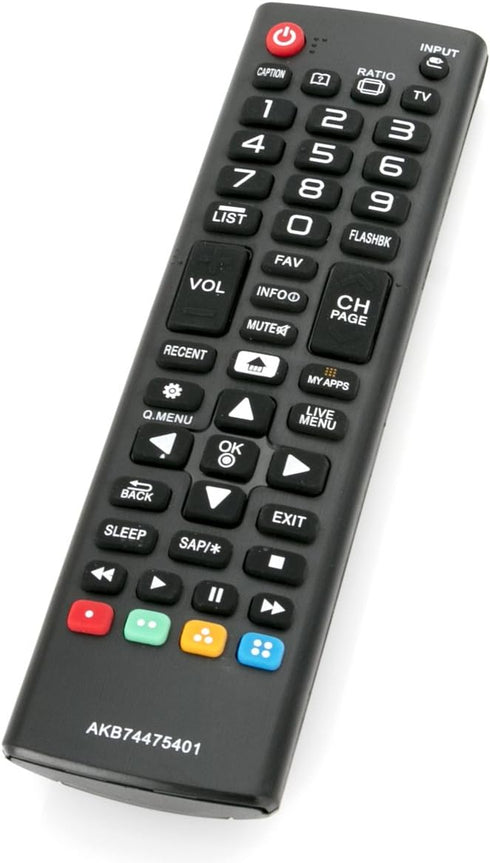 Replace AKB74475401 Smart TV Remote Control for LG 60UF7300, 70UF7300, 43UF6400, 43UF6430, 49UF6430