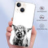 Scottish Highland Cattle Phone Case Compatible with iPhone 15 Plus, Hippie Wild Cow Animal Cover for Teens Men Women, Trendy Cool TPU Bumper Case Cover for iPhone 15 Plus