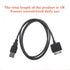 Adhiper Replacement USB Sync Data Transfer Zune Charging Cable for Microsoft Zune (3.3ft, Black)