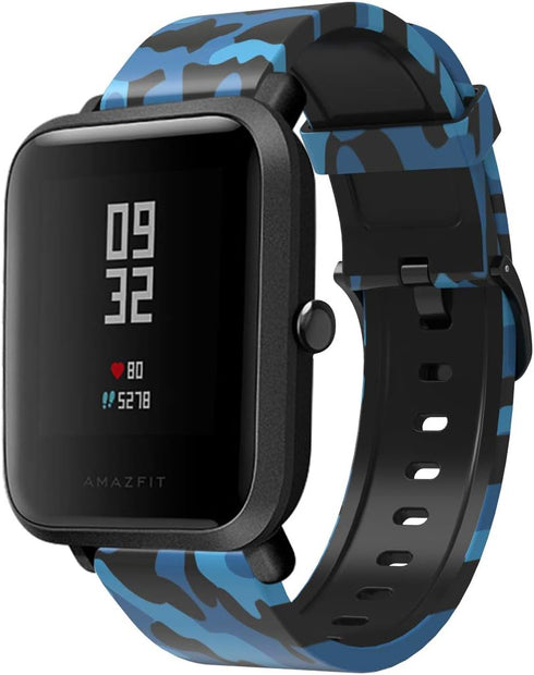 FitTurn 3-PACK Bands Compatible with Rinsmola 2021 Smart Watch Bands, Silicone Soft Quick Release Wristband Replacement