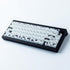 PBT Keycaps 135 Keys, Black and White Cat Cute Shape Keycaps Set, Dye-Sublimation Mao Profile for Mechanical Keyboards