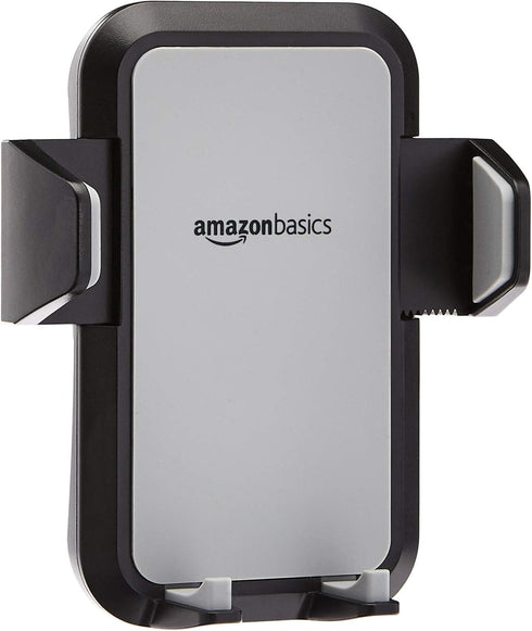 Amazon Basics Universal Portable Smartphone Holder for Car, Air Vent Mount, 360 Rotation, Easy