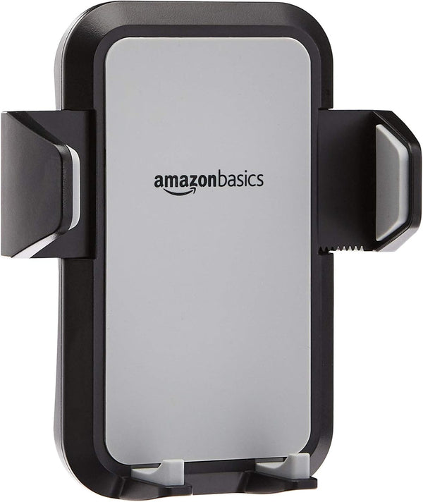 Amazon Basics Universal Portable Smartphone Holder for Car, Air Vent Mount, 360 Rotation, Easy