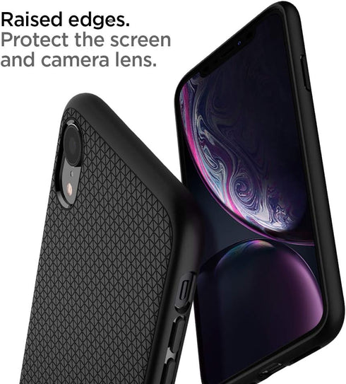 Spigen (2018) Liquid Air Designed for iPhone XR Case - Matte Black