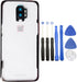 ubrokeifixit OnePlus 6T Rear Back Glass Door Cover Replacement for A6010 A6013 LTE 6.41" (Clear)