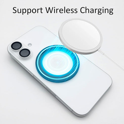 TENOC Rotatable Magnetic Phone Kickstand - Matte Black Ring Holder
