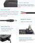 DC 12V 2A Power Adapter 24W AC to DC 12 Volt 2 Amp Power Supply with 4.6ft Cord for LED Strip Light CCTV Camera