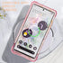 Google Pixel 6 Pro Case, Marble Rose Gold Women 3 in 1 Hard PC Soft Silicone Protective Rugged Bumper Cover