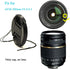 62mm Snap-On Lens Cap for Nikon Nikkor Z 50-250mm/85mm F1.8D/105mm F2.8G 60mm F2.8 Lens for Z50, Sony RX10 CX900E
