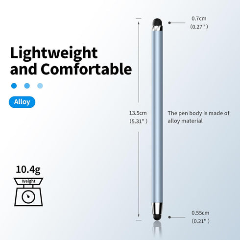 DAXINGXING Touchscreen,5 Stylus,2-in-1 Stylus Pen for PCS Stylus Pen for iPad, High Sensitivity Precision Suitable