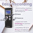 Jawploy 64GB MP3, Digital Voice Recorder for Lectures Meetings Voice Activated Recording Device with Playback, Portable