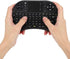 Cuifati Mini Keyboard Touch Keyboard, 2.4GHz 83 Keys Multifunction Ergonomical Mouse Remote Mini Keyboard