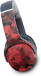 MightySkins Carbon Fiber Skin - Red Hexa Camo for Skullcandy Crusher Evo Wireless | Durable, Protective