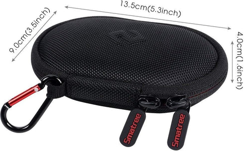 Smatree Hard Case for BeatsX, Beats Flex, Powerbeats2, Powerbeats3 Earphones, Portable Storage Bag (Black)