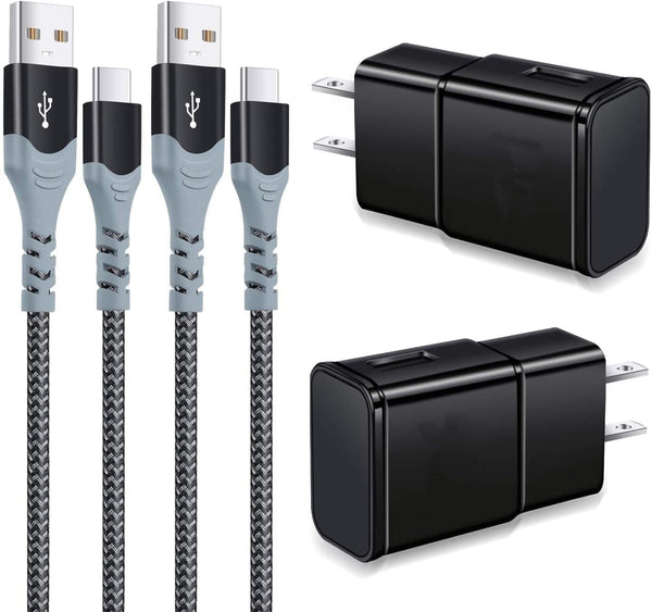 USB C Wall Charger with Cable, Eversame Type C Fast Charger Block with 10FT + 6FT USB C Type Cable