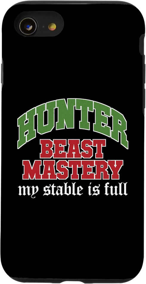 iPhone SE (2020) / 7 / 8 Hunter Beast Mastery Case for RPG Gamer Funny Character Roleplaying