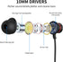 USB C Headphones - Magnetic Noise Canceling Earbuds with Mic for iPhone 15 Pro Max, iPad Pro, Samsung Galaxy S20, Note
