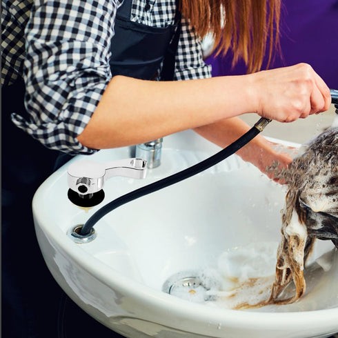 Nozzle Shampoo Bed Spray Head Holder: Shower Head Holder for Hair Washing Basin Salon Supplies Shower Sprayer Bracket