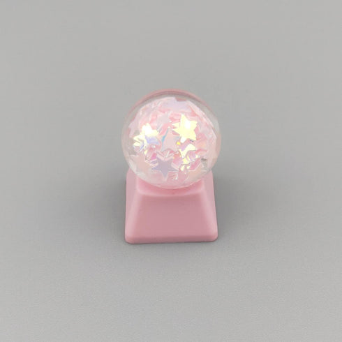 Crystal Ball Keycap Esc keycaps DIY Personality Custom Keycap Replacement Bottom Keycaps Gift for Cherry Mx Switch by YupYay