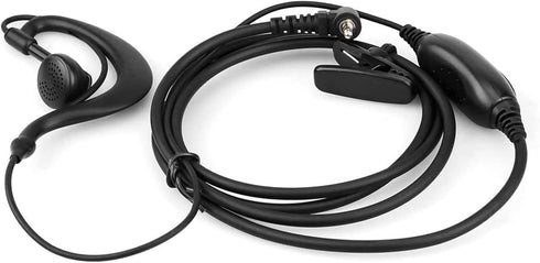 Retevis RT20 2 Way Radio Earpiece with Speaker Mic, Compatible with Retevis RT20 Walkie Talkies, 3 Pack