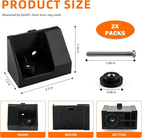 Flush Mount Kit MMB-84 - VHF Radios Fixed Mount Brackets for Standard Horizon and Most Fixed Mount VHF Radios