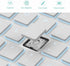 TECURS Bluetooth Keyboard and Mouse Combo for iPad, 7-Color Backlit Rechargeable Wireless Keyboard & Mouse