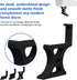 Generic 3-Height (25mm-75mm), Installation(25mm Soundbar Stand Compatible with Arc, Adjustable Riser Base Sturdy Base