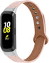 FitTurn Leather Quick Release Watch Band Strap Compatible with Samsung Galaxy Fit SM-R370 Fitness Tracker for Women Men