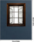 Ldqwztv (deep-Blue-1) Creative Window Photograph Props, Take The World in A-Frame, Travel Photos Viewfinder Frame