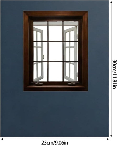 Ldqwztv (Blue-1) Creative Window Photograph Props, Take The World in A-Frame, Travel Photos Viewfinder Frame, Portable