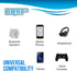 HQRP 36 Inch USB to Micro USB Charging Cable for Logitech Ultrathin Keyboard Folio m1, Cover i5, & Performance Mouse MX