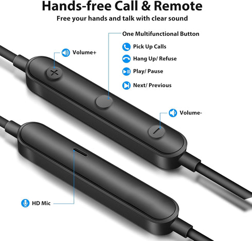Wired Earbuds with Microphone, Noise Canceling 3.5mm Headphones for School Students, In-Ear Headset for iPhone,