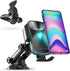 X5 Motorized Qi Car Mount - 15W/7.5W Wireless Charging, Auto Sensing Clamping for iPhone, Android & Galaxy Smartphones
