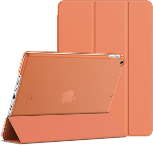JETech Case for iPad (9.7-Inch, 2018/2017 Model), Smart Cover Auto Wake/Sleep (Papaya)
