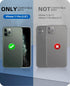 WIFORT Waterproof Case for iPhone 11 Pro - Certified Water Proof & Military Protection with Built-in Screen Protector
