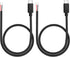 USB Type-C 2 Pin Bare Wire Cable,5V 3A 22AWG USB C Male