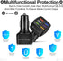 Car Charger Adapter, 2 Pack Alanph QC3.0 Multi Port Fast Charging USB Charger for iPhone, Android, Samsung, iPad