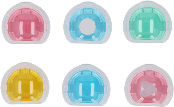 6 Colors Close Up Lens Filters Kit for Instax Mini 11, 6 Pieces, Light and Portable PVC Material with Selfie and Front