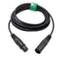 HangTon 4 3 XLR Pin Camera Monitor Recorder Mixer Power Supply Extension Cable Male to Female Meters for Block Battery