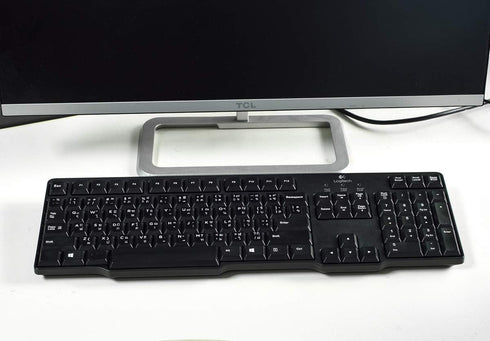 CaseBuy 2PCS Thai Keyboard Stickers, Thai-English Keyboard Letters Replacement Sticker White Font on Black Background