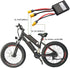 Electric Bike Dual Battery Discharge Converter 30A 24-72VDC, Dual Battery Pack Switch Balancer with XT60 Plug for 500w